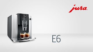 JURA E6  Kaffeevollautomat  Fully automatic coffee machine [upl. by Mali]