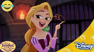 Rapunzel De serie  Rapunzel heeft een plan  Disney Channel BE [upl. by Yntirb]