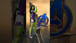 She Hulk vs Avengers 🔥 [upl. by Eilema]