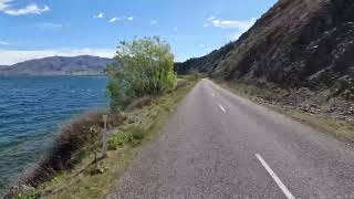 Lake Aviemore by motorcycle [upl. by Lundt]