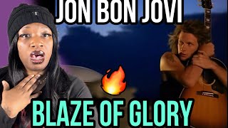 FIRST TIME HEARING  Jon Bon Jovi  Blaze Of Glory  REACTION [upl. by Daryn]