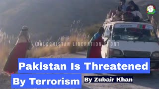 Balochistan Liberation Front BLF set up a checkpoint in Barkhan district and blocked Baghao Road [upl. by Mayhs635]