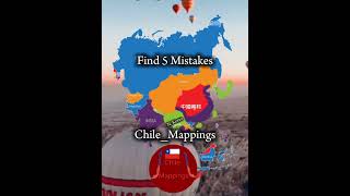 find 5 mistakes geography mappings [upl. by Derreg]