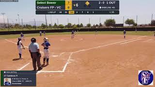 Select Fastpitch Bower vs Cruisers FP  VC 20240722 [upl. by Jannelle]