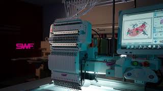 The New SWF KX Series Embroidery Machine [upl. by Waylen]