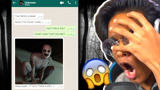 SCARIEST WHATSAPP CHATS EVER😨 [upl. by Alvis614]