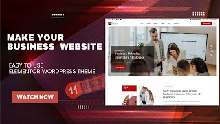 Make Business Consulting and Solutions Website  11 PreMade Demos for Business Websites  Biznov [upl. by Camey]