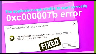 Fix Application Error 0xc00007b Windows The Ultimate Guide for Windows Users 2024 [upl. by Makell]