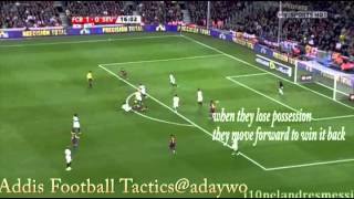 Guardiolas Barcelona counter pressing [upl. by Leduar970]