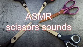 ASMR scissors sounds no talking [upl. by Karney]