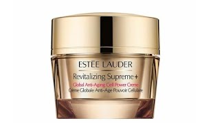 Estee Lauder Revitalizing Supreme  Global Anti Ageing Cell Power Creme [upl. by Ynej]