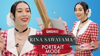 Rina Sawayama Paints A SelfPortrait And Answers Questions About Her Life  Portrait Mode [upl. by Aicelaf935]