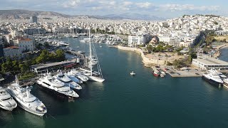 Piraeus Greece Views amp Relaxing music [upl. by Jueta]