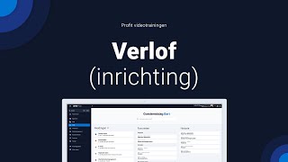 Verlof inrichting [upl. by Wie]