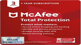 McAfee Total Protection 3 Device Antivirus Internet Security Software Review [upl. by Nellac515]