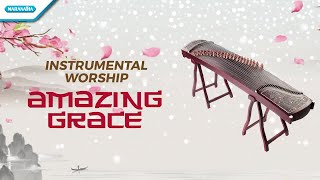 Instrumental Worship  Zither  Amazing Grace  Angelina [upl. by Anidualc]