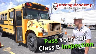 CDL Class B BUS PreTrip Inspection 2023  Pass the NEW CDL Road Test [upl. by Eiloj]