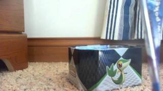 Pokemon BW Oshawott Tin UnboxingOpening [upl. by Klapp]