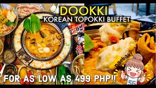 DOOKKI Koreas No1 Topokki Buffet Is Now In The PHILIPPINES [upl. by Pauwles]