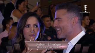 Premios Tv y Novelas Colombia 2018  Carmen Villalobos Roberto Manrique y elenco SSSHP [upl. by Fisken]