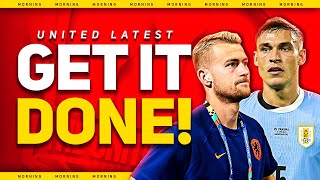 SIGN De Ligt amp Ugarte NOW Ten Hag TRANSFER Message Man Utd Transfer News [upl. by Gelb]