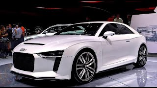 New 2024 Audi Quattro Sport Coupe  FIRST LOOK Exhaust sound [upl. by Haldi]