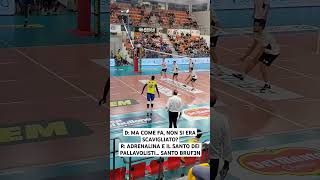 Santo Bruf3n prega per noi pallavolo volleyball a3 centrale tomisback legavolley sports [upl. by Ahsenahs]