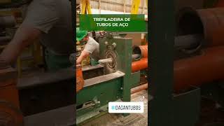 Trefiladeira de tubos de aço shorts shortvideo [upl. by Hilel]