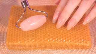 ASMR Ultimate Beeswax Triggers for 999 Guaranteed Sleep 😴🍯 Satisfying Close up  No Talking [upl. by Eicnan]