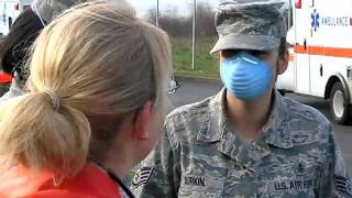 Airmen at Spangdahlem Air Base train for medical emergencies [upl. by Neelie]