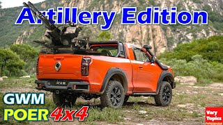 🔥 GW POER Artillery Edition 2023 Cabina Sencilla 4X4 OffRoad  Vary Topics [upl. by Paucker]