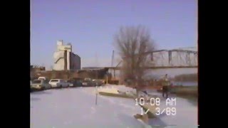 Old Wabasha Minnesota Bridge Being Torn Down [upl. by Adnahsal]