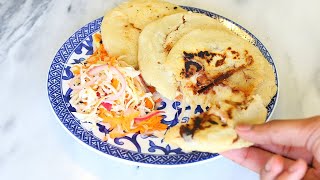 Beans and Cheese Pupusas Recipe  Como Hacer Pupusas 🇸🇻🫓 [upl. by Nelda99]