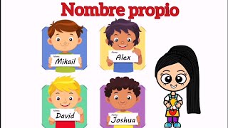 Escribo mi nombre Nombre propio AprendeEnCasaIII preescolar [upl. by Mccall681]