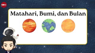 Matahari Bumi dan Bulan  Materi Kelas 6 IPAS Kurikulum Merdeka [upl. by Dunkin]