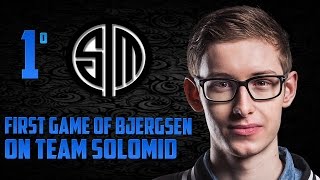 Bjergsens First Competitive Game on TSM [upl. by Bamford662]