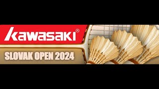 Slovak Open 2024 day 4 Court 2 SF [upl. by Eetsud]