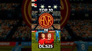 DLS 25  Top 10 Roma FC Players in DLS 25 [upl. by Benedict357]