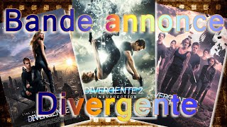 bande annonce saga divergente 1 2 et 3 vf [upl. by Darsey922]