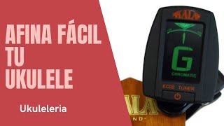 ¿Cómo funciona el afinador de Ukulele [upl. by Novaat]