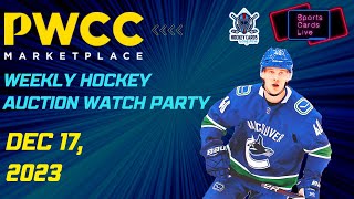 PWCC Live  Weekly Hockey Auction  Dec 17 2023 [upl. by Davin938]