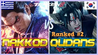 Tekken 8 ▰ NAKKOD Kazuya Vs QUDANS 2 Ranked Devil Jin ▰ Ranked Matches [upl. by Akeem]