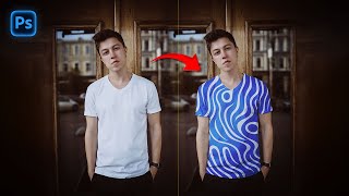 How to Add Pattern to a TShirt in Photoshop  Easy StepbyStep Tutorial [upl. by Lorinda]