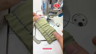 Sewing Tools And Tutorial New method of sleeve wrapping Elastic Part 02 [upl. by Skricki]