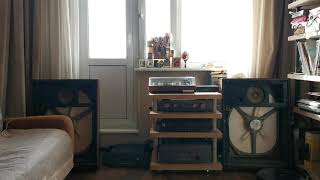 Yamaha NS20 Elephant Ear speakers  Rodrigo y Gabriela  Rodrigo Solo [upl. by Ycak]