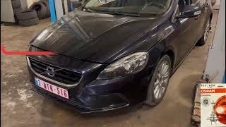 quotVOLVO V40quot changement ampoule feux de croisement TUTO [upl. by Hoo]