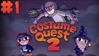 Costume Quest 2 FULL GAME Walkthrough FR 1 [upl. by Suciram]