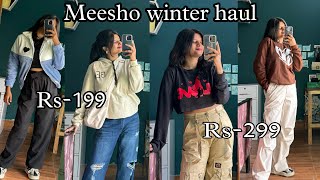 Meesho Winter wear haul•Hoodies sweatshirt amp jackets [upl. by Thaddus]