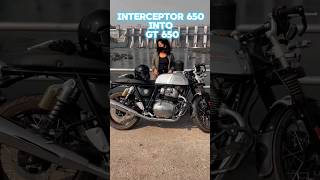 INTERCEPTOR 650 VS GT 650🤯  INTERCEPTOR 650 IS BETTER THEN GT 650 shorts viralvideo [upl. by Verile829]