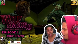 THIS IS NOT THE TYPICAL FAIRY TALE  THE WOLF AMONG US  FULL 4K GAMEPLAY  EPISODE 1 PART 1 FAITH [upl. by Som]